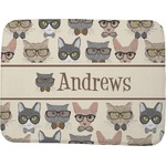 Hipster Cats Memory Foam Bath Mat - 48"x36" (Personalized)