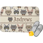 Hipster Cats Memory Foam Bath Mat - 34"x21" (Personalized)