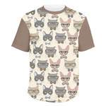 Hipster Cats Men's Crew T-Shirt