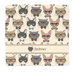 Hipster Cats Microfiber Dish Rag (Personalized)