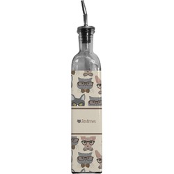Hipster Cats Oil Dispenser Bottle (Personalized)