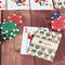 Hipster Cats On Table with Poker Chips