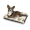 Hipster Cats Outdoor Dog Beds - Medium - IN CONTEXT