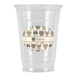 Hipster Cats Party Cups - 16oz (Personalized)