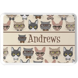 Hipster Cats Serving Tray (Personalized)