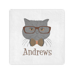 Hipster Cats Cocktail Napkins (Personalized)