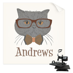 Hipster Cats Sublimation Transfer - Baby / Toddler (Personalized)