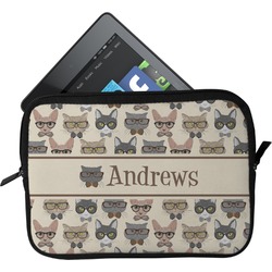 Hipster Cats Tablet Case / Sleeve - Small (Personalized)