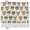 Hipster Cats Tissue Paper - Heavyweight - Medium - Front & Back