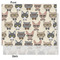 Hipster Cats Tissue Paper - Lightweight - Medium - Front & Back