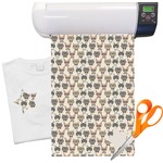 Hipster Cats Heat Transfer Vinyl Sheet (12"x18")