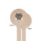 Hipster Cats Wooden 6" Stir Stick - Round - Single Sided - Front & Back