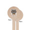 Hipster Cats Wooden 7.5" Stir Stick - Round - Single Sided - Front & Back