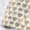 Hipster Cats Wrapping Paper Roll - Large - Main