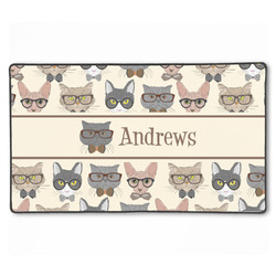 Hipster Cats XXL Gaming Mouse Pad - 24" x 14" (Personalized)