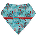 Peacock Bandana Bib (Personalized)