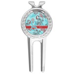 Peacock Golf Divot Tool & Ball Marker (Personalized)