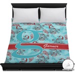 Peacock Duvet Cover - Full / Queen (Personalized)