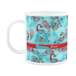 Peacock Plastic Kids Mug (Personalized)