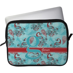 Peacock Laptop Sleeve / Case - 13" (Personalized)