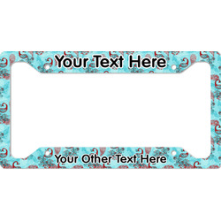 Peacock License Plate Frame - Style A (Personalized)