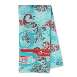 Peacock Kitchen Towel - Microfiber (Personalized)