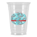 Peacock Party Cups - 16oz (Personalized)