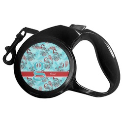 Peacock Retractable Dog Leash (Personalized)