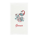 Peacock Guest Paper Towels - Full Color - Standard (Personalized)