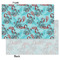 Peacock Tissue Paper - Heavyweight - Small - Front & Back