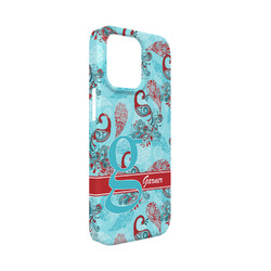 Peacock iPhone Case - Plastic - iPhone 13 Mini (Personalized)