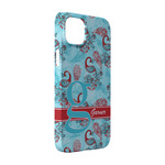 Peacock iPhone Case - Plastic - iPhone 14 (Personalized)
