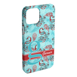 Peacock iPhone Case - Plastic - iPhone 15 Plus (Personalized)