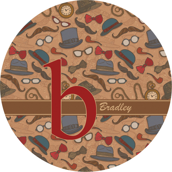 Custom Vintage Hipster Multipurpose Round Labels - 2" (Personalized)