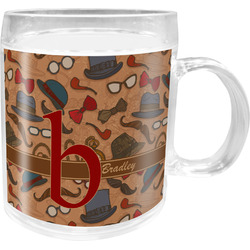 Vintage Hipster Acrylic Kids Mug (Personalized)