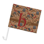 Vintage Hipster Car Flag - Large (Personalized)