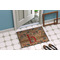 Vintage Hipster Door Mat Lifestyle