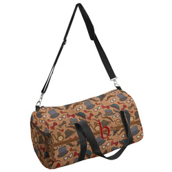 Vintage Hipster Duffel Bag (Personalized)