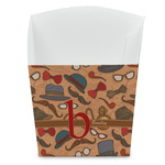 Vintage Hipster French Fry Favor Boxes (Personalized)