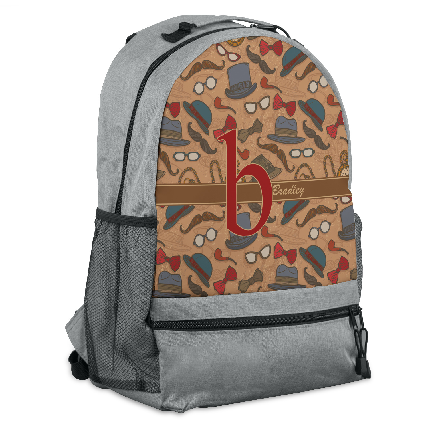 Custom Vintage Hipster Backpack Personalized YouCustomizeIt