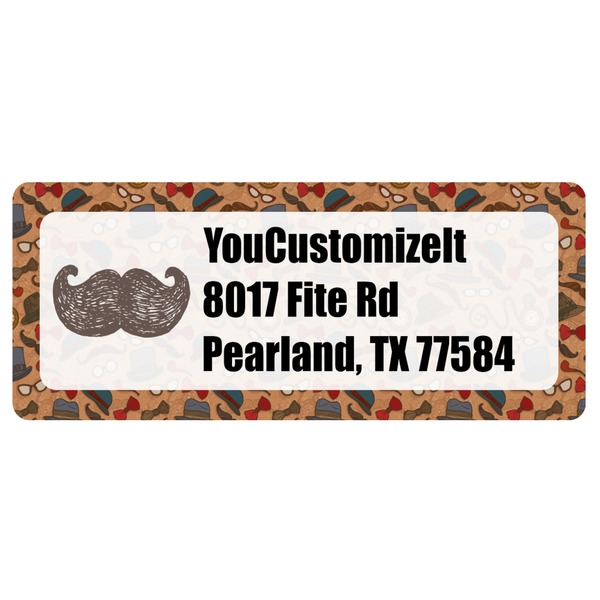 Custom Vintage Hipster Return Address Labels (Personalized)