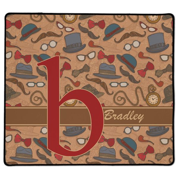 Custom Vintage Hipster XL Gaming Mouse Pad - 18" x 16" (Personalized)