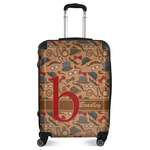 Vintage Hipster Suitcase - 24" Medium - Checked (Personalized)