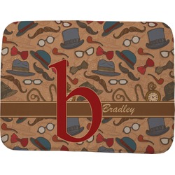 Vintage Hipster Memory Foam Bath Mat - 48"x36" (Personalized)