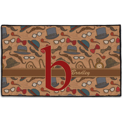 Vintage Hipster Door Mat - 60"x36" (Personalized)