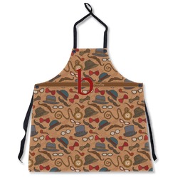 Vintage Hipster Apron Without Pockets w/ Name and Initial