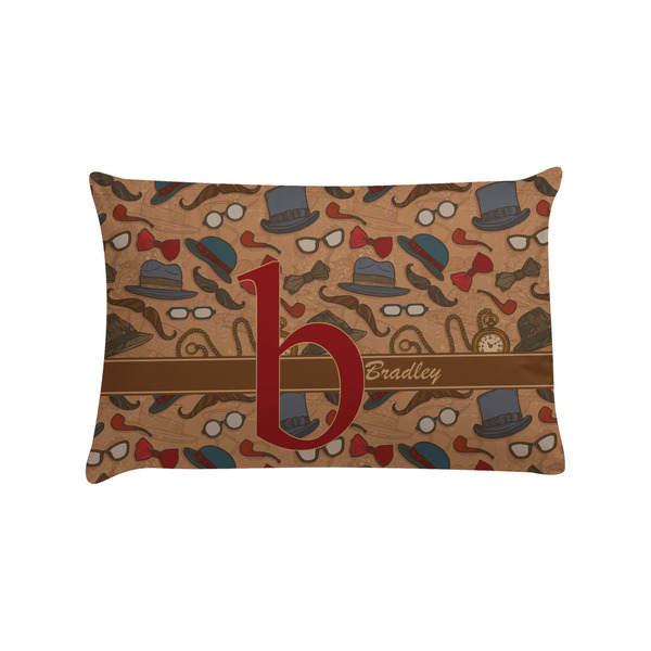 Custom Vintage Hipster Pillow Case - Standard (Personalized)