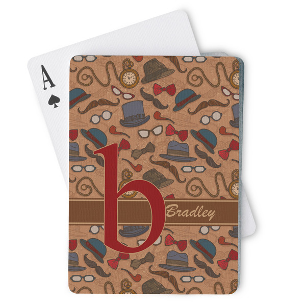 Custom Vintage Hipster Playing Cards (Personalized)