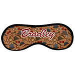 Vintage Hipster Sleeping Eye Masks - Large (Personalized)