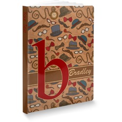 Vintage Hipster Softbound Notebook - 5.75" x 8" (Personalized)